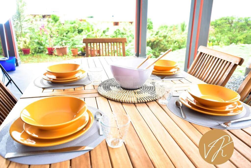 Villa La Kahina Guadeloupe Vieux-Habitants Extérieur photo