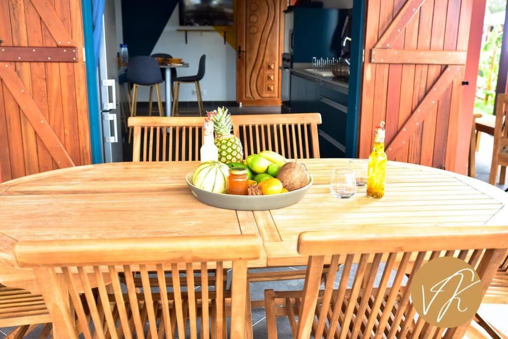 Villa La Kahina Guadeloupe Vieux-Habitants Extérieur photo